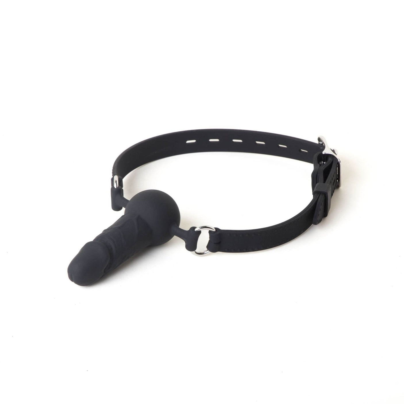 Silicone Cock Choking Gag from SM Domain.