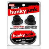Oxballs Hünkyjunk, Nano Nips Nipple Suckers, Black