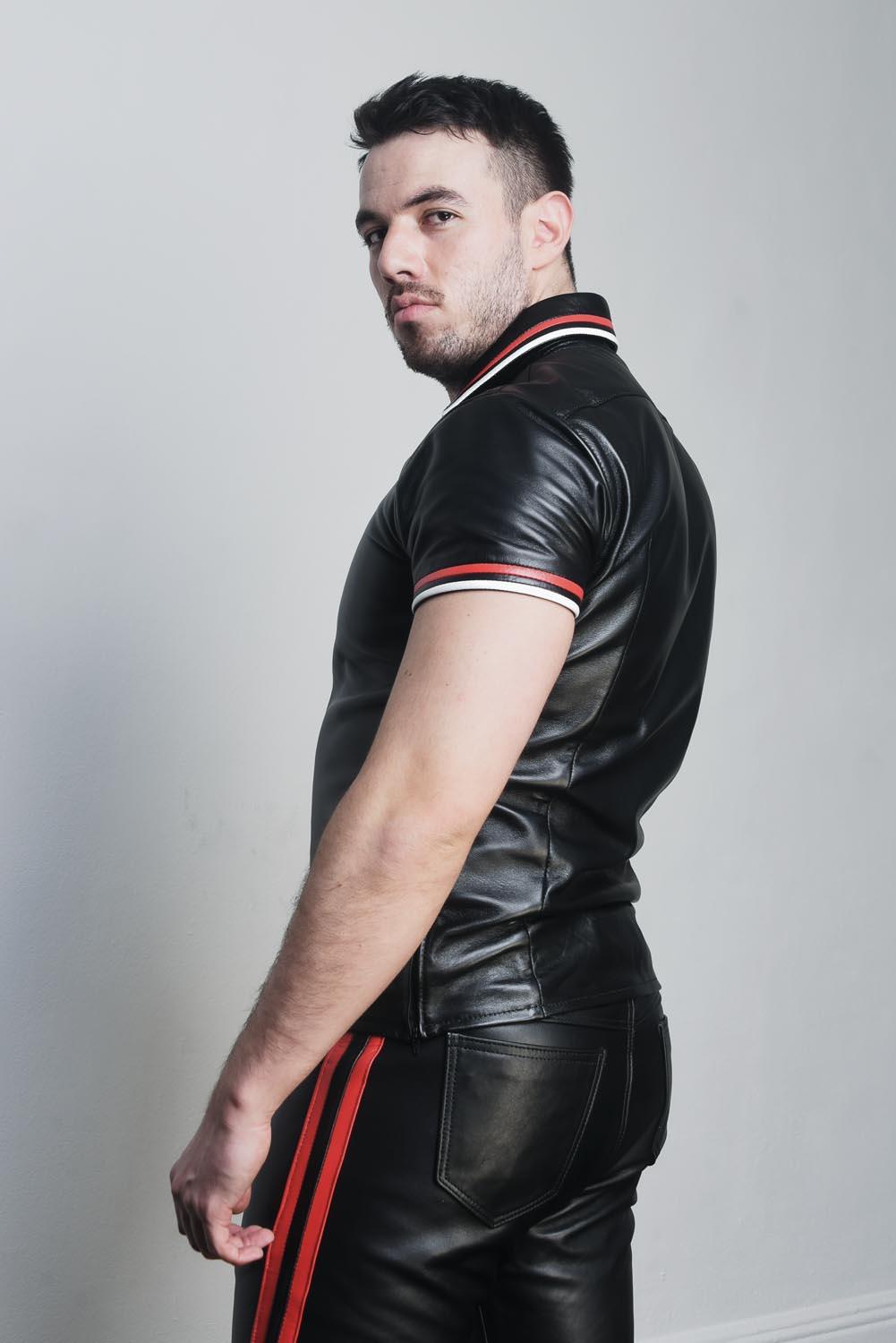 Buckholt Leather Polo Shirt - Made to Order