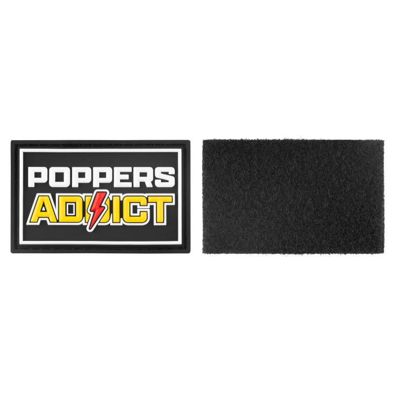 Velcro Fetish Tag, POPPERS ADDICT