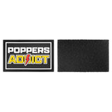 Velcro Fetish Tag, POPPERS ADDICT