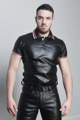 Buckholt Leather Polo Shirt - Made to Order