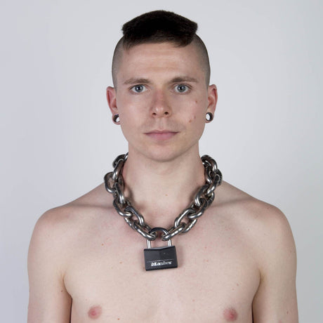 12mm Stainless Chain, S/M from REGULATION Custom.