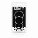 Silicone Cock Ring Pack – Shaft, Ball & Cock, 33mm / 36mm / 39mm
