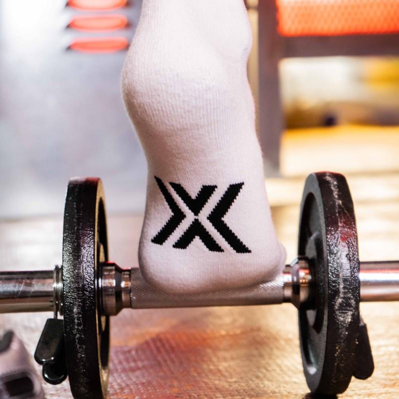 Skater Socks, BTTM, White/Red/Black