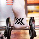 Skater Socks, BTTM, White/Red/Black