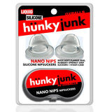Oxballs Hünkyjunk, Nano Nips Nipple Suckers, Clear