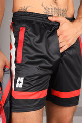 SNKRFTSH Sports Thru Zip Short SF24/7, Red