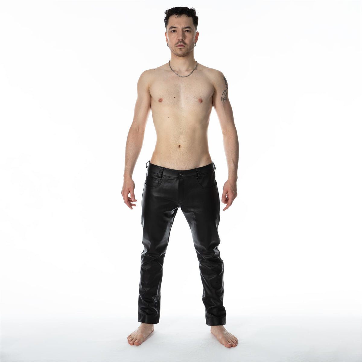 R200 Leather Jeans // Made to order