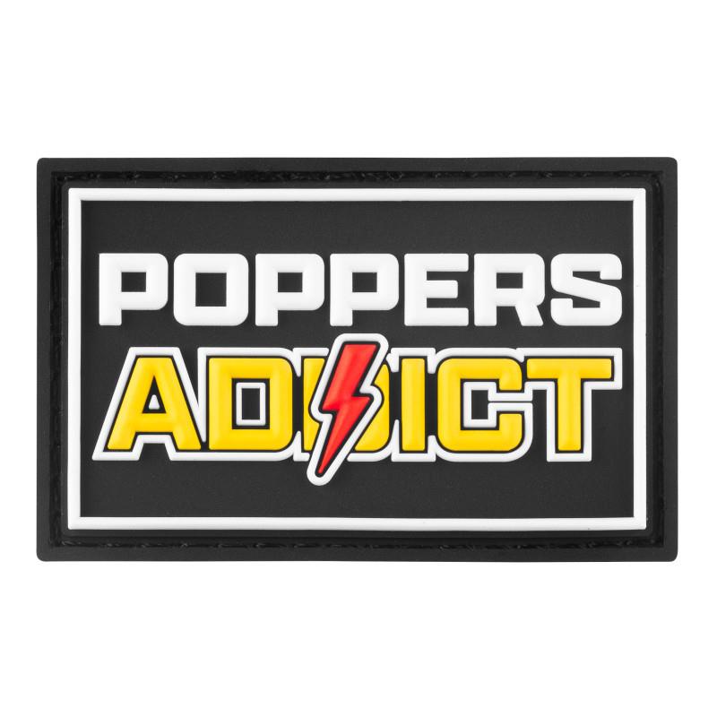 Velcro Fetish Tag, POPPERS ADDICT