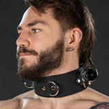 Neoprene Locking Bondage Collar
