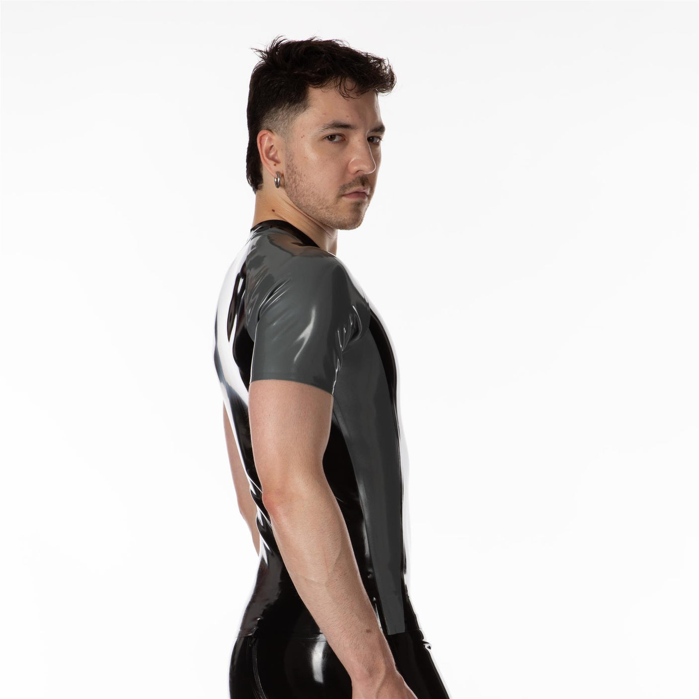 CIPHER Rubber T-shirt // Made to order