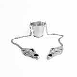 Clover Nipple Clamps & Bucket, Silver