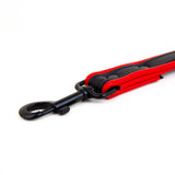 Short Leash, Leather, Black/Red