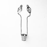 Clover Nipple Clamps & Bucket, Silver