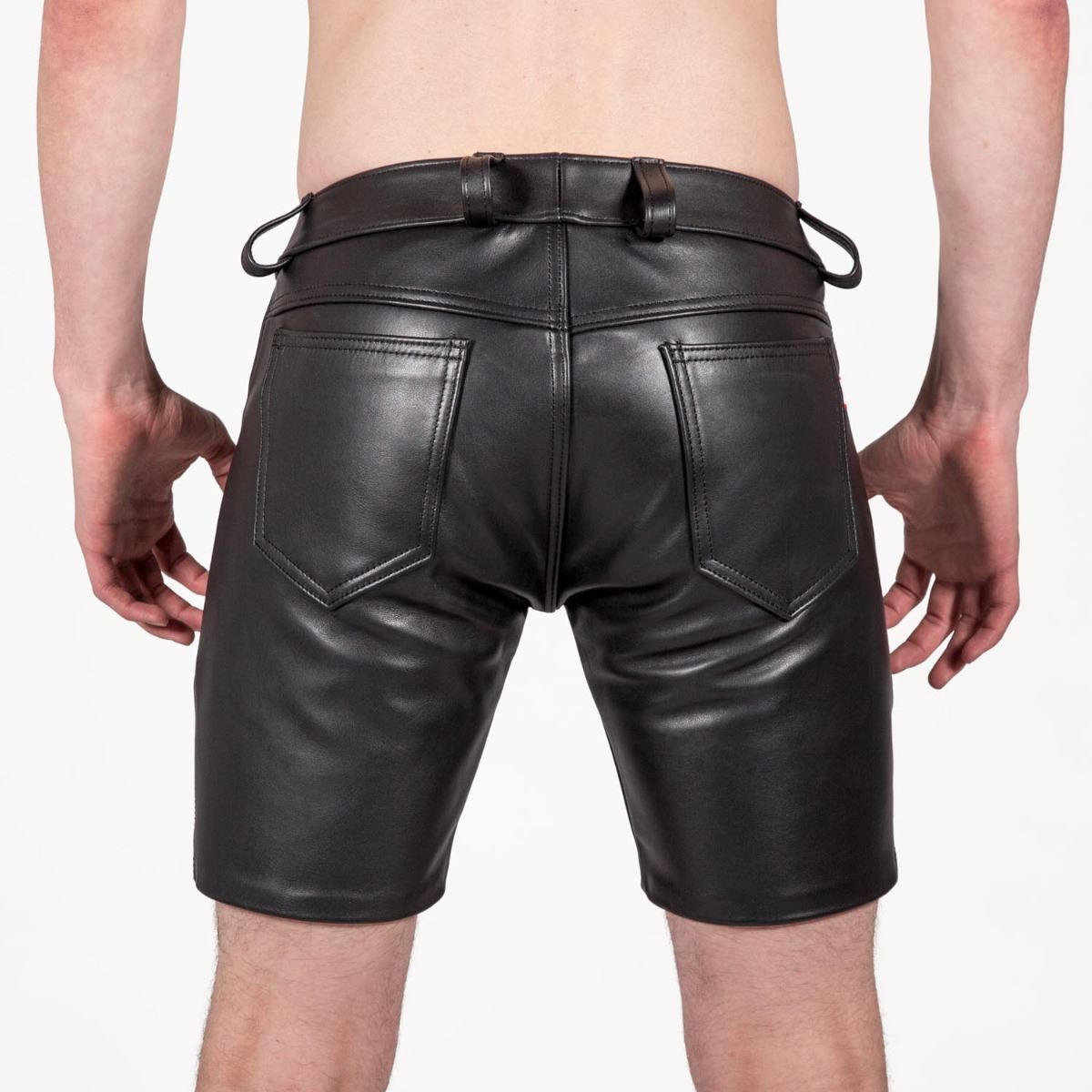 Aubrac Leather Shorts