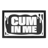 Velcro Fetish Tag, CUM IN ME
