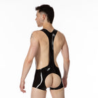Backless Rubber Wrestling Suit from REGULATION.