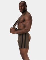 Backless Singlet Dastin, Darkarmy/Black from Barcode Berlin.