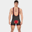Barcode Singlet Kam, Black/Red from Barcode Berlin.