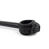 Big Barrel Spreader Bar, Neoprene Ankle Cuffs from Ballistic Metal.