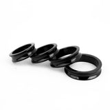 Black Concave Cock Ring from Dark Forge.