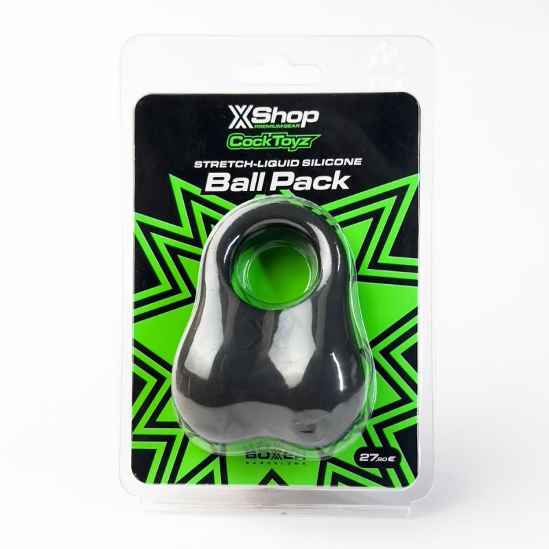 BOXER Stretch - Liquid Silicone Ball Pack, Black from Boxer Barcelona.