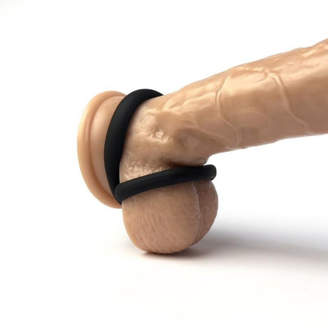 BOXER Stretch - Liquid Silicone Cock & ErgoBalls, Black from Boxer Barcelona.