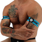 Breedwell Circuit Breaker Armband, Aqua Blue from Breedwell.