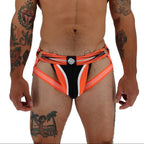 Breedwell Circuit Breaker Jock, Neon Orange from Breedwell.