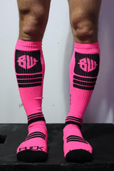 Breedwell Hypnotix Socks, Neon Pink from Breedwell.