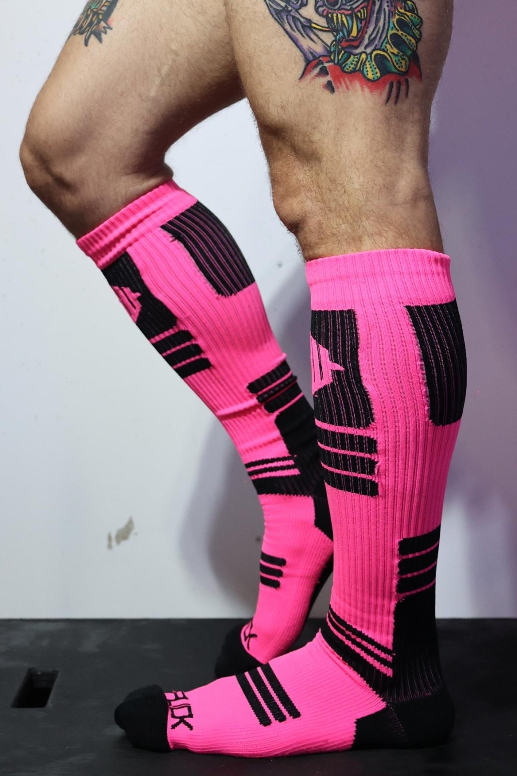 Breedwell Hypnotix Socks, Neon Pink from Breedwell.