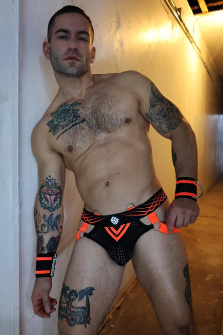 Breedwell Revolution Jock, Neon Orange from Breedwell.