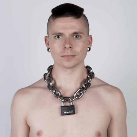 Build It // 10mm Stainless Steel Chain Collar from REGULATION.