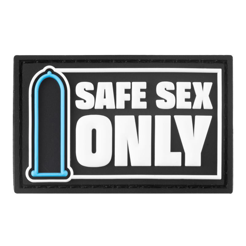 Velcro Fetish Tag, SAFE SEX ONLY