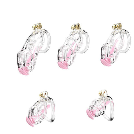 Cellmate Guardian Chastity Cage Clear from Cellmate.