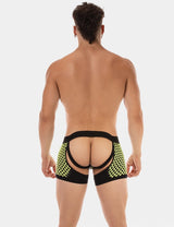 Chaps Boxer Revo, Neon Yellow/Black from Barcode Berlin.