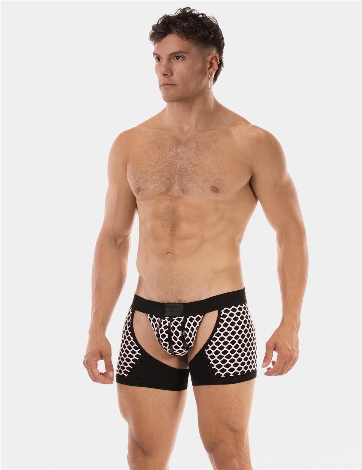 Chaps Boxer Revo, White/Black from Barcode Berlin.