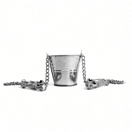 Clover Nipple Clamps & Bucket, Silver from REGULATION.