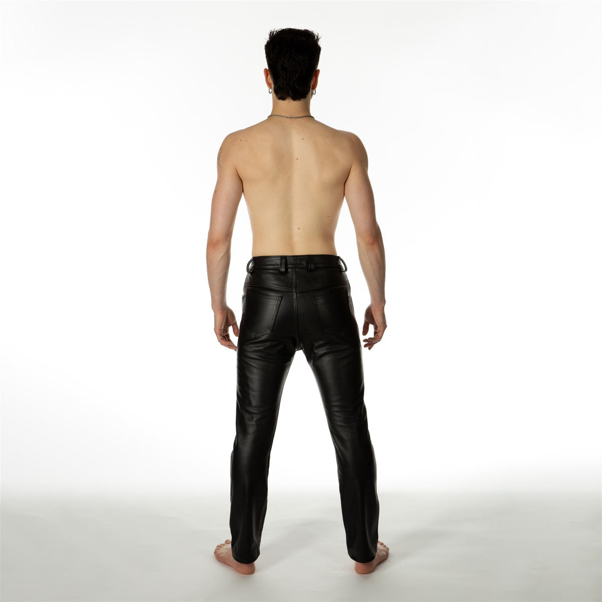R212 Leather Jeans // Made to order