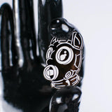 Dog Drone Enamel Pin from James Newland Illustration.