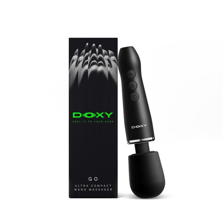 DOXY GO, Mini Wand Massager, Black from Doxy.