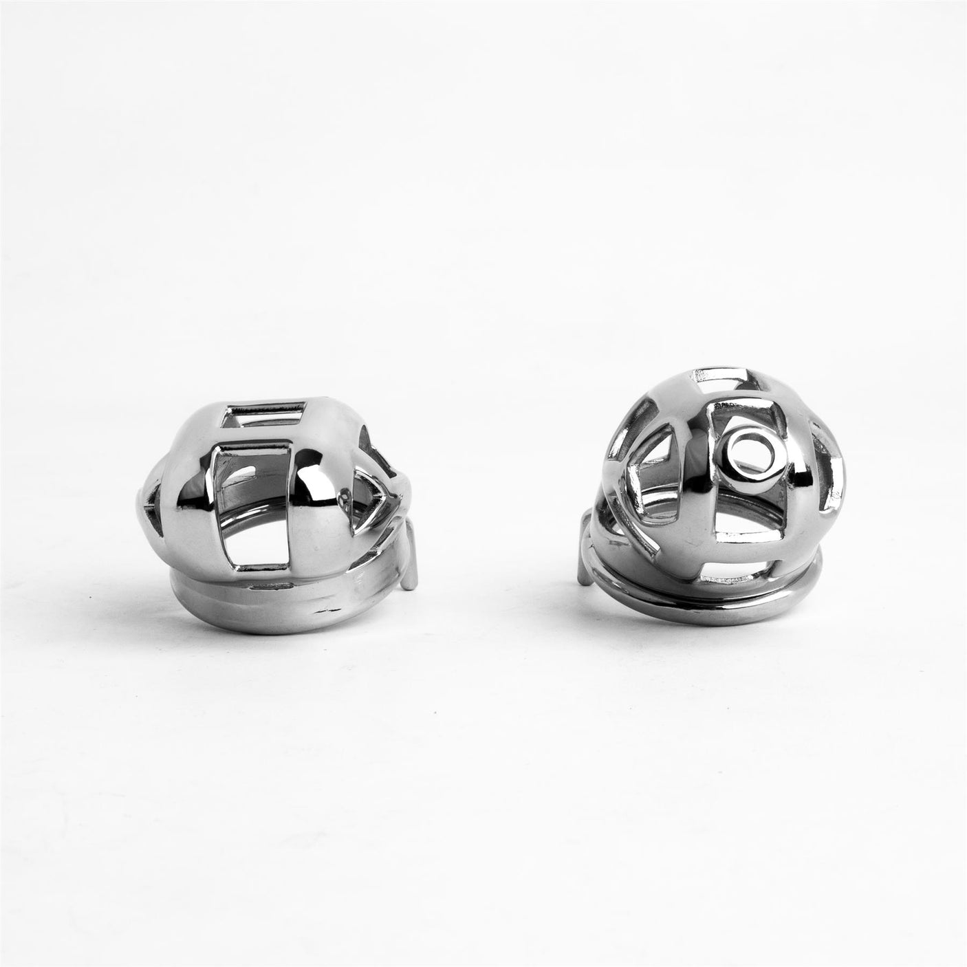Chastity Cage Bundle 4, 2-Head Set