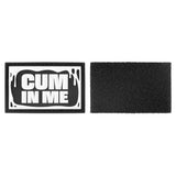 Velcro Fetish Tag, CUM IN ME