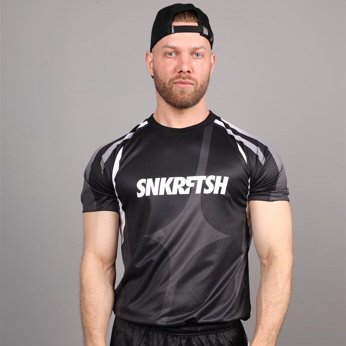 SNKRFTSH Sports T-Shirt SF24/7, Black