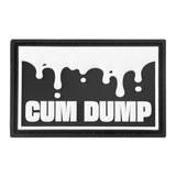 Velcro Fetish Tag, CUM DUMP