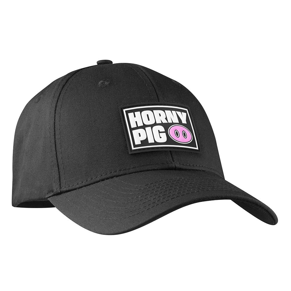 Velcro Fetish Tag, HORNY PIG