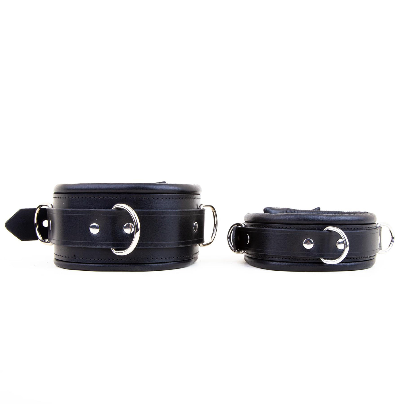 Padded Leather Collar 5cm