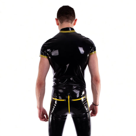 Fitted Rubber Polo Shirt from REGULATION.