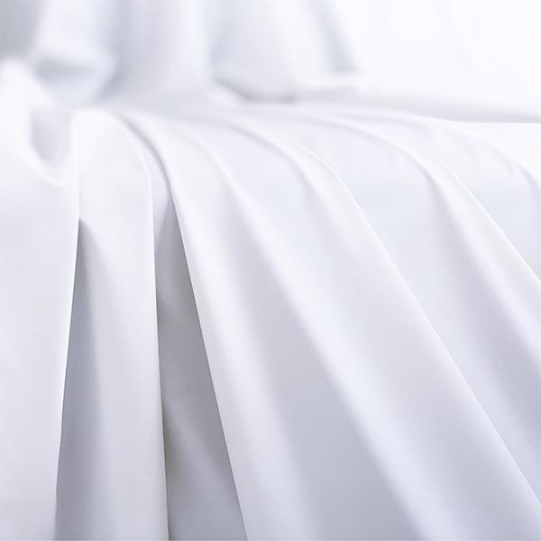 Fluidproof Fitted Sheet, White, Super King from Sheets of San Francisco.